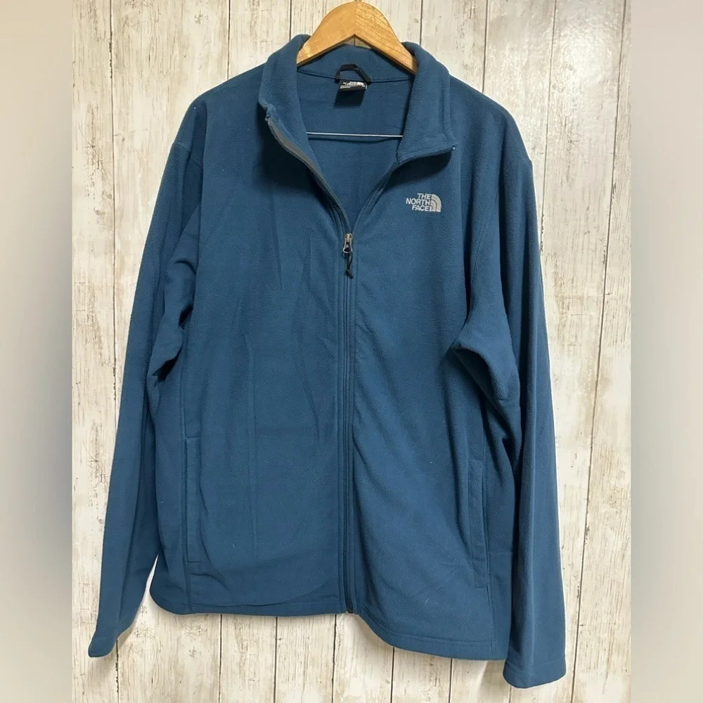 The North Face Full Zipper Fleece Sweater Size XL - Picture 2 of 7